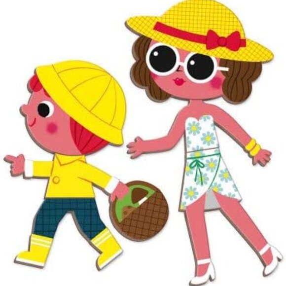 New Sealed Janod Magneti’Book 4 Seasons • 3 to 8 Years - Picture 4 of 16